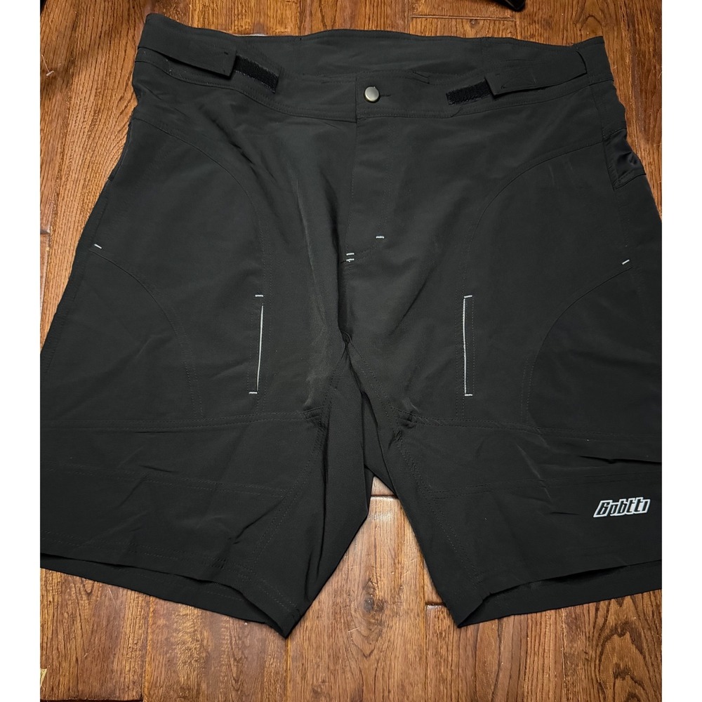 Bpbtti MT500 Long Distance Cycling Shorts Mens XXL Black Padded MTB Bike Shorts